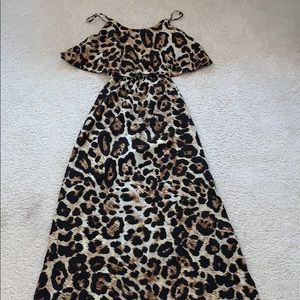 Cheetah print sundress